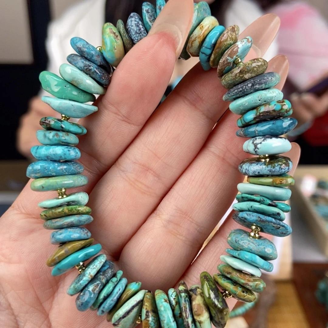 未镶嵌绿松石珠宝奇石