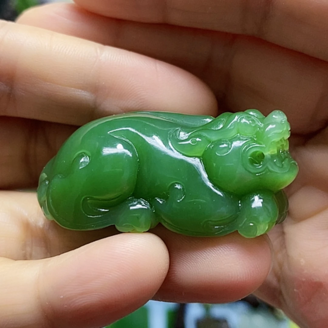 【闪购商品】未镶嵌和田玉（碧玉）挂件