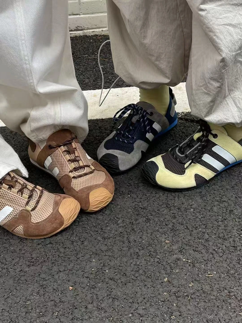 【NO退NO换】鑫燃KIKI 复古休闲网面透气休闲鞋 539-5 SG