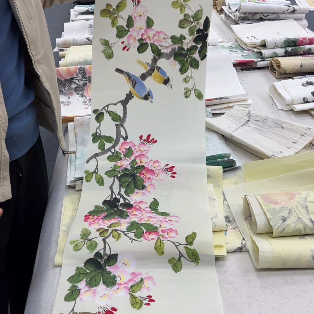 国画手绘画作品和绘画