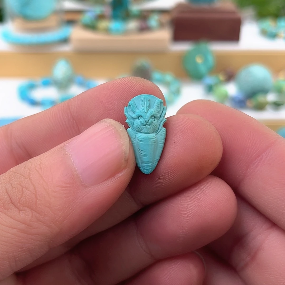 绿松石未镶嵌原矿绿松石