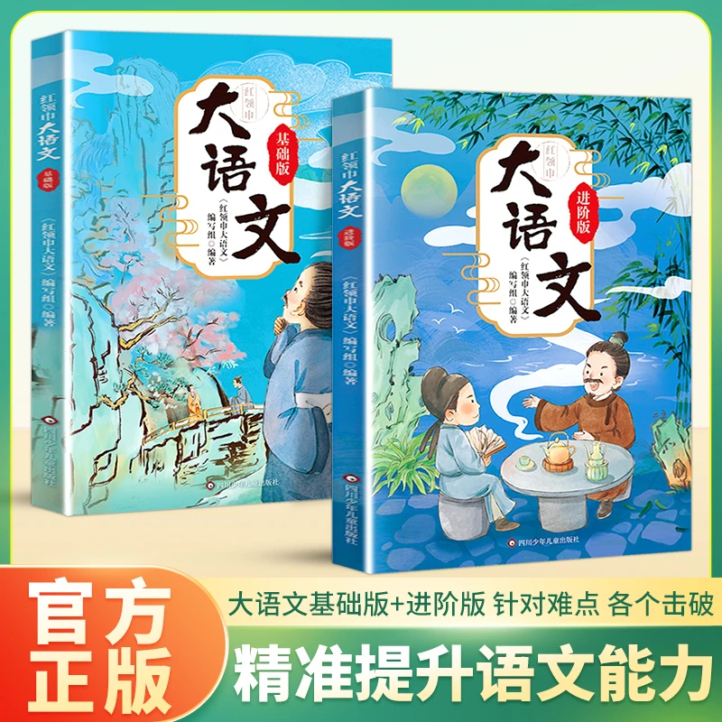 红领巾大语文 小学生从基础到进阶的语文学习指南适合6 - 12岁