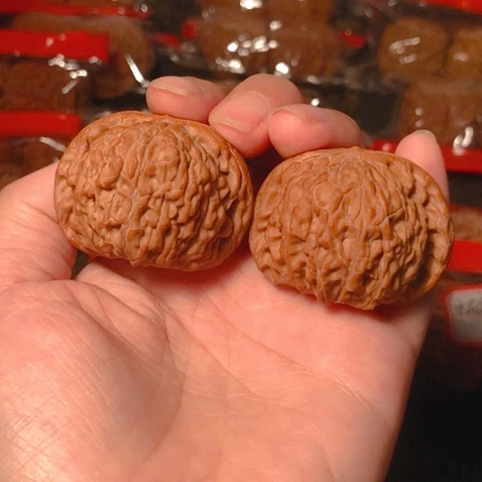 文玩核桃把件磨盘42