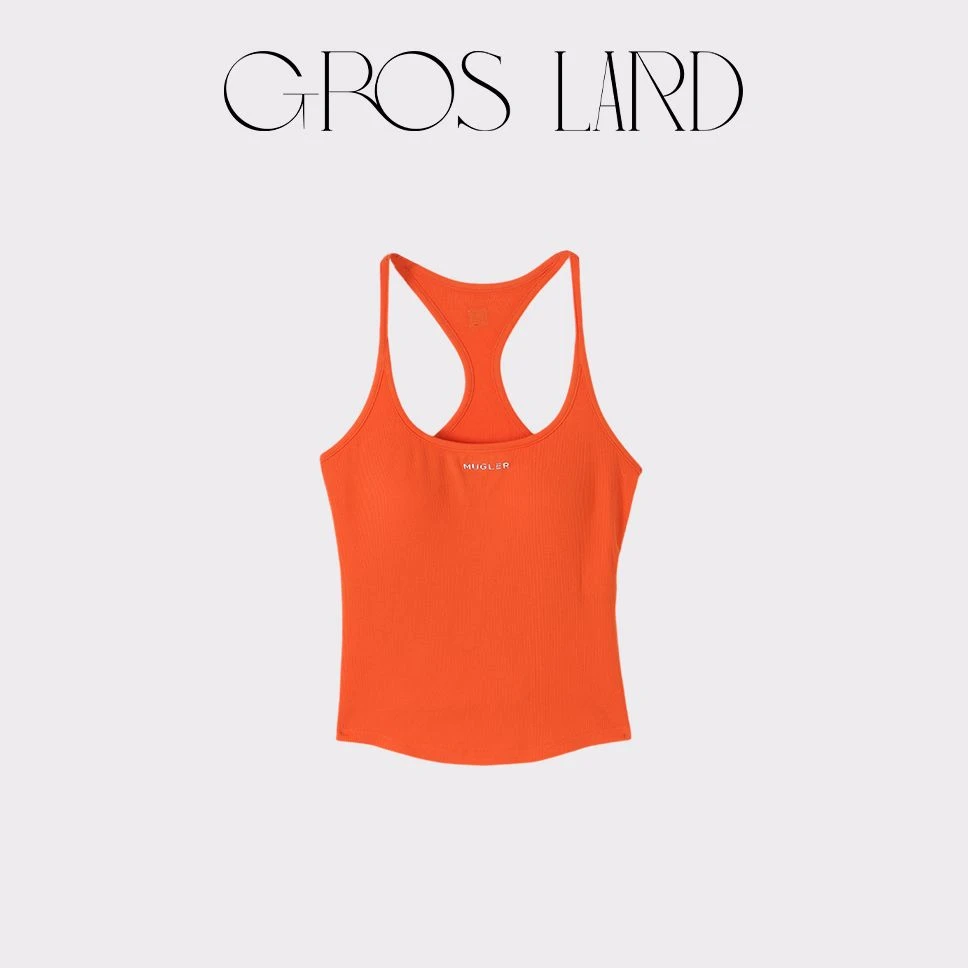 多肉宝贝（带胸垫）字母印花背心吊带胖mm穿修身显瘦Z211