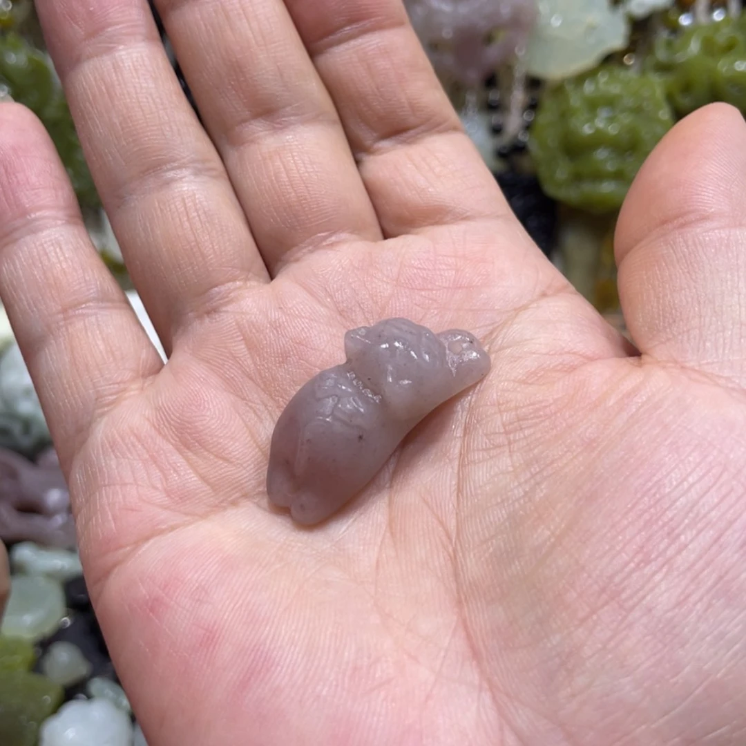 【闪购商品】岫玉颈饰未镶嵌婧*17吊坠