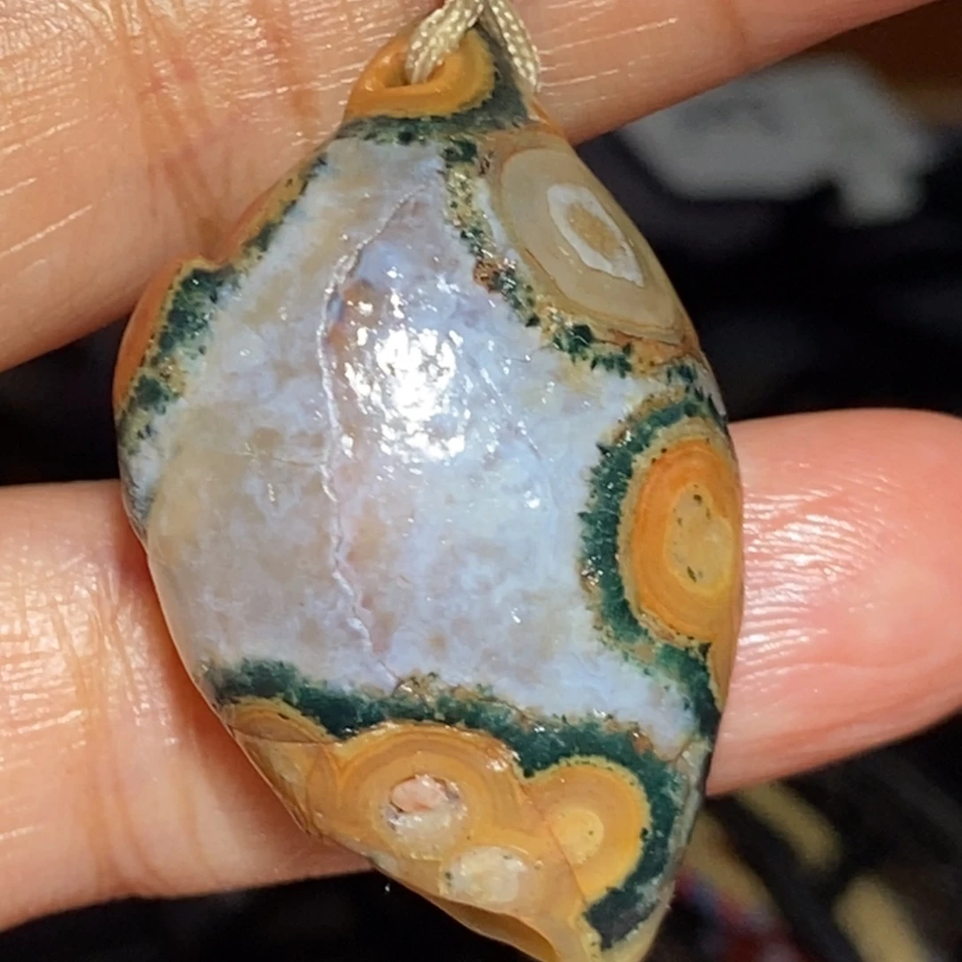 玛瑙/玉髓合金珠宝半成品