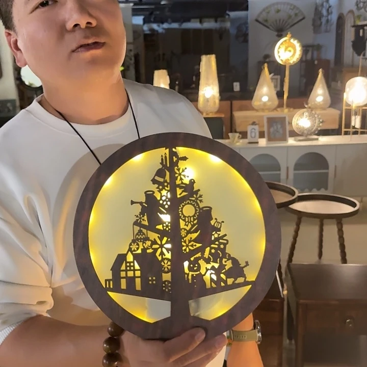 有机玻璃木灯木灯
