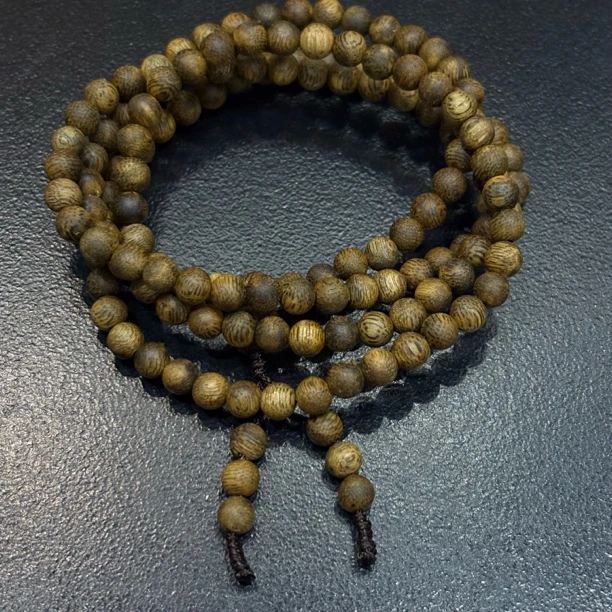 奇楠沉香多圈圆珠12克多样性发一