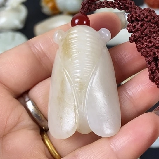 和田玉（糖玉）未镶嵌挂件