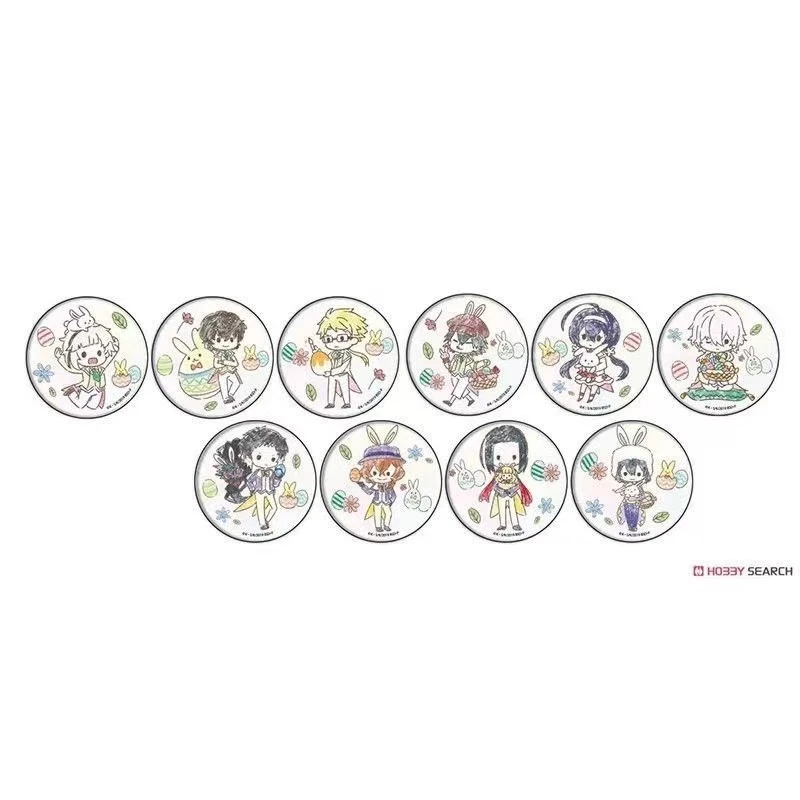 【日谷】文豪野犬 复活节Q版涂鸦吧唧徽章(默认代拆)