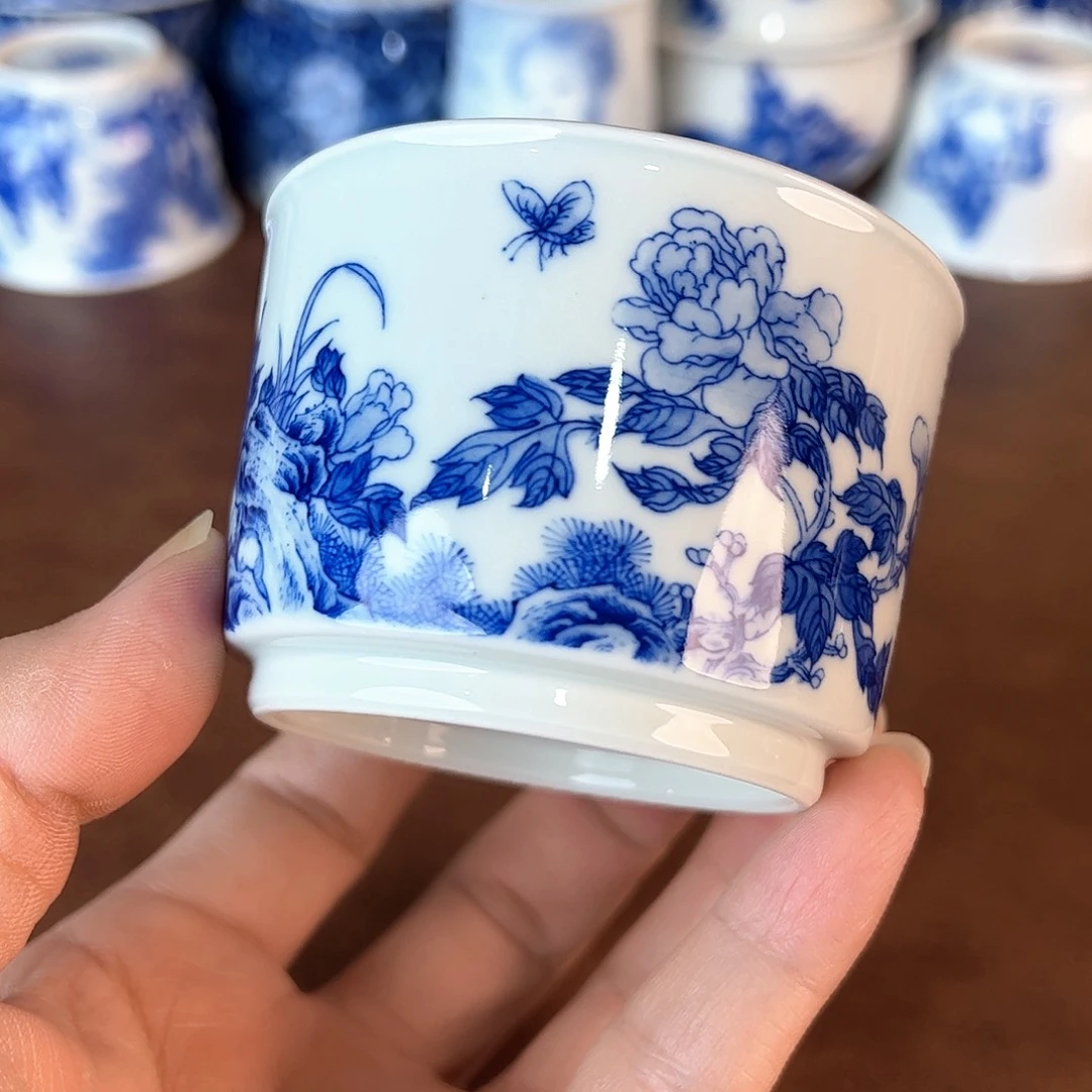 杯景德镇全手工手绘陶瓷