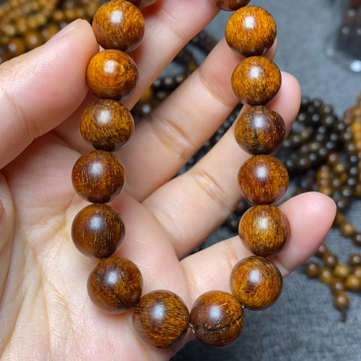 贡木手串印贡1.2圆珠