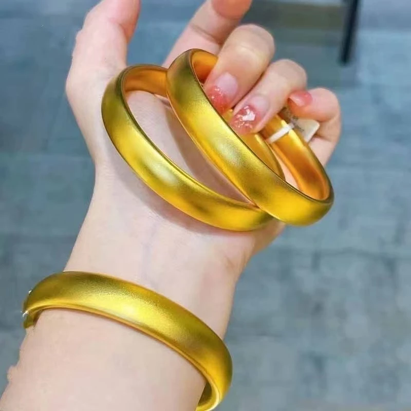 古法传承宽面轮胎手镯