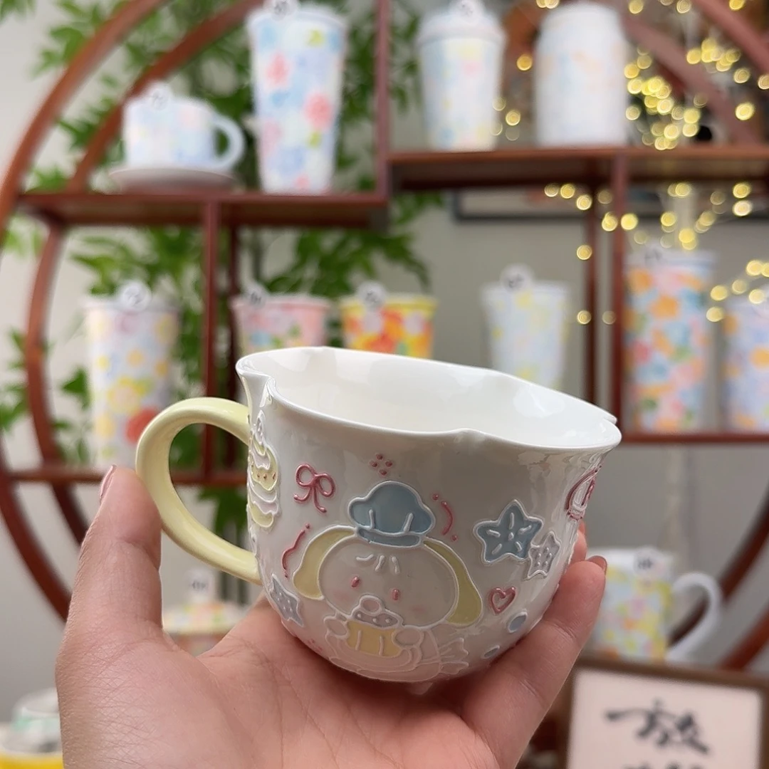 陶摆件63景德镇手绘高温釉下彩