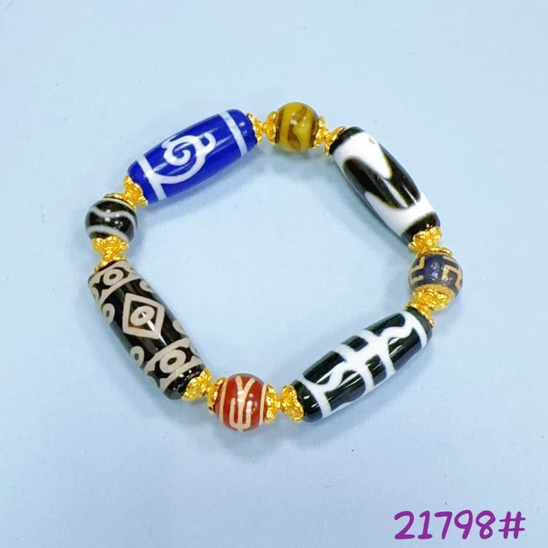 非金属珐琅手链 21798 手串单圈手链百搭多样(发一)个性复古素款