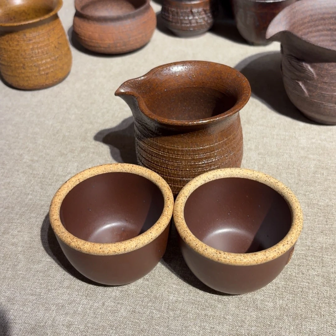 粗瓷茶具素胎无釉