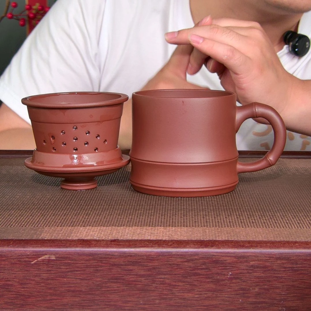 茶杯紫砂高货放漏