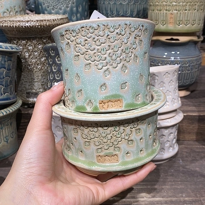 七里烧陶瓷03-05-113口径8汐****嬉