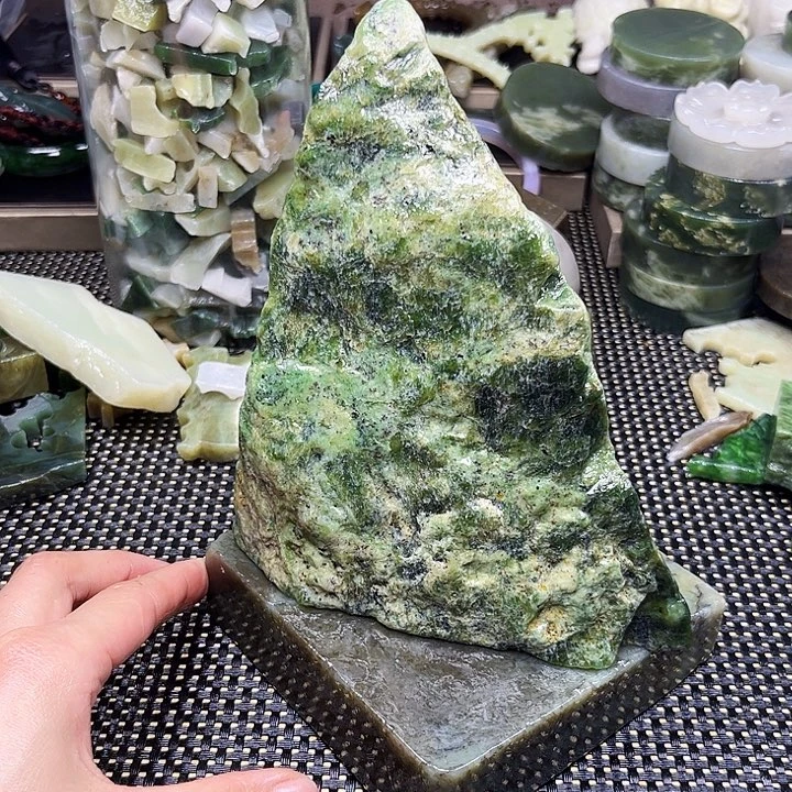和田玉珠宝半成品未镶嵌