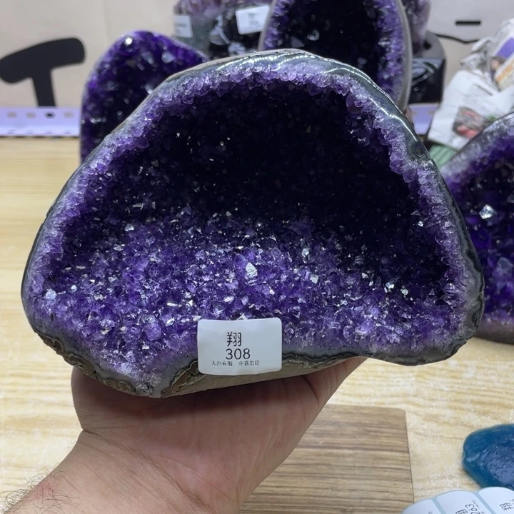 未镶嵌大型摆件（非配饰）紫晶郭