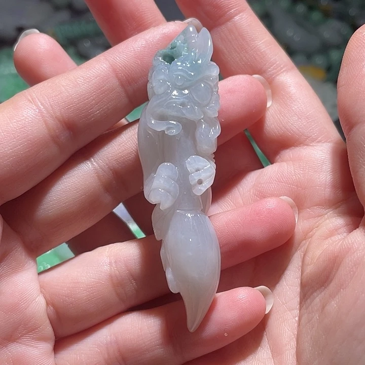 颈饰未镶嵌翡翠天