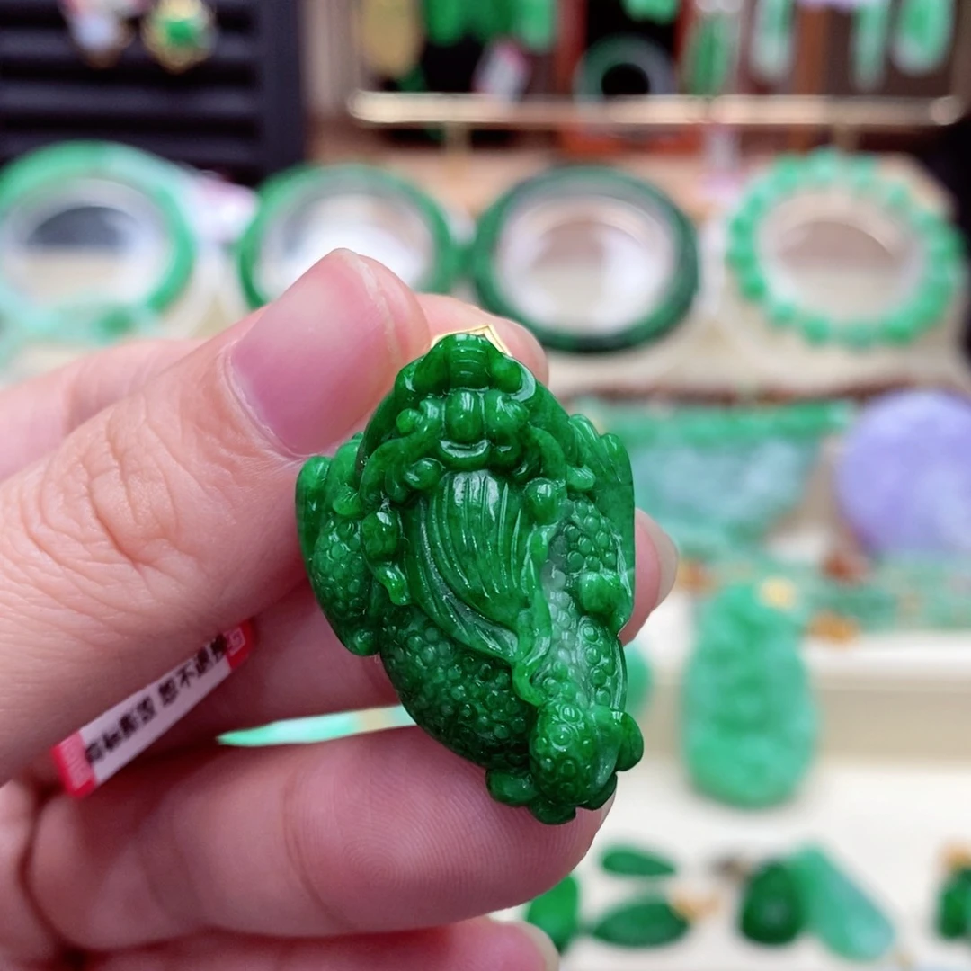 颈饰未镶嵌翡翠翡翠吊坠