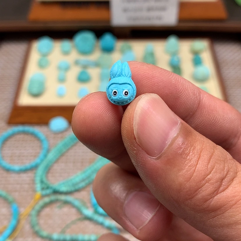【闪购商品】绿松石合金颈饰12