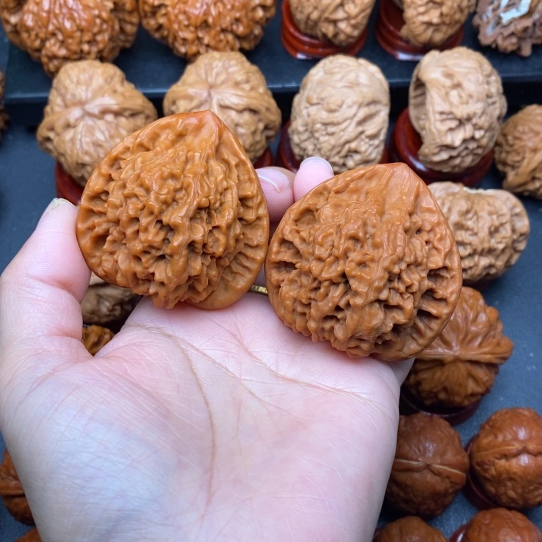 把件文玩核桃48官帽