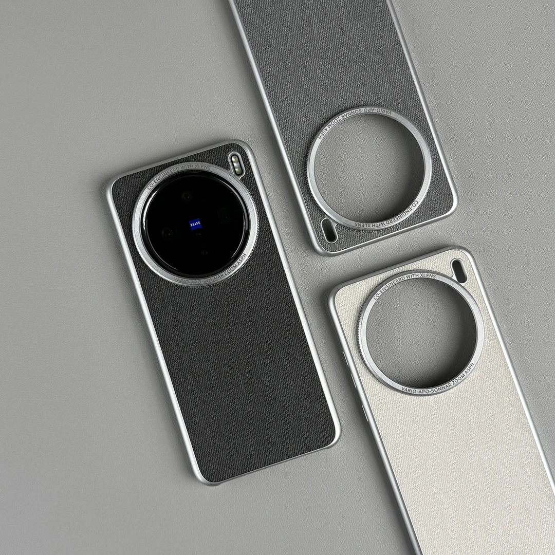 亚毛麻布料磁吸适用vivox200pro手机壳简约三包款x200ultra防摔壳