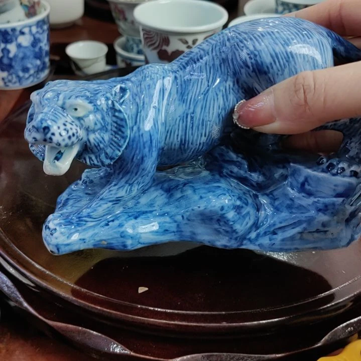 瓷片手工雕刻手工制作