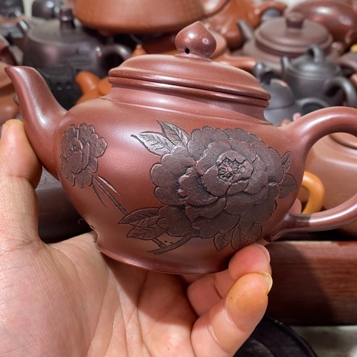 紫砂茶壶精工制作