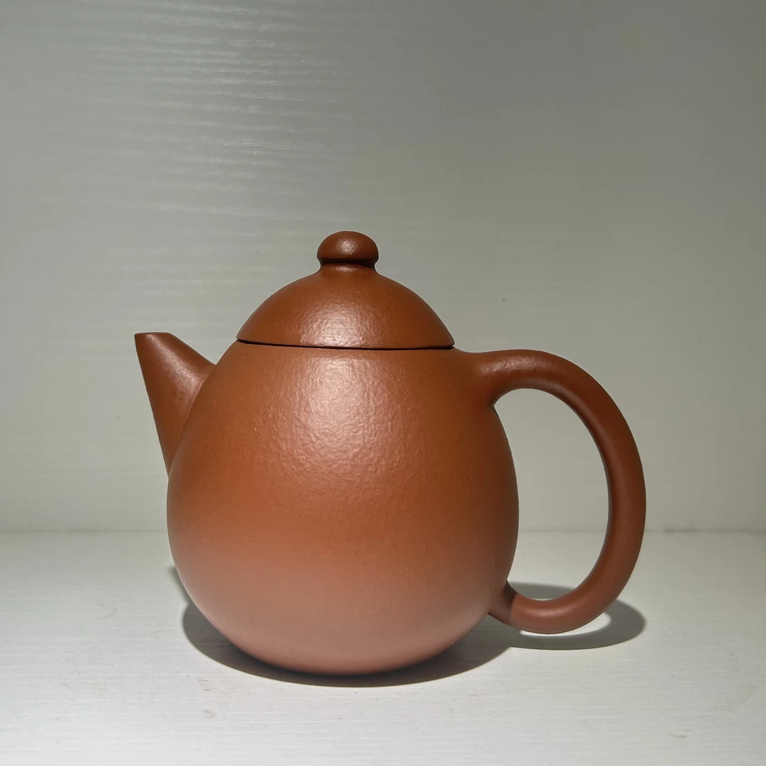 精美全手工制作红卫朱泥龙蛋壶230cc