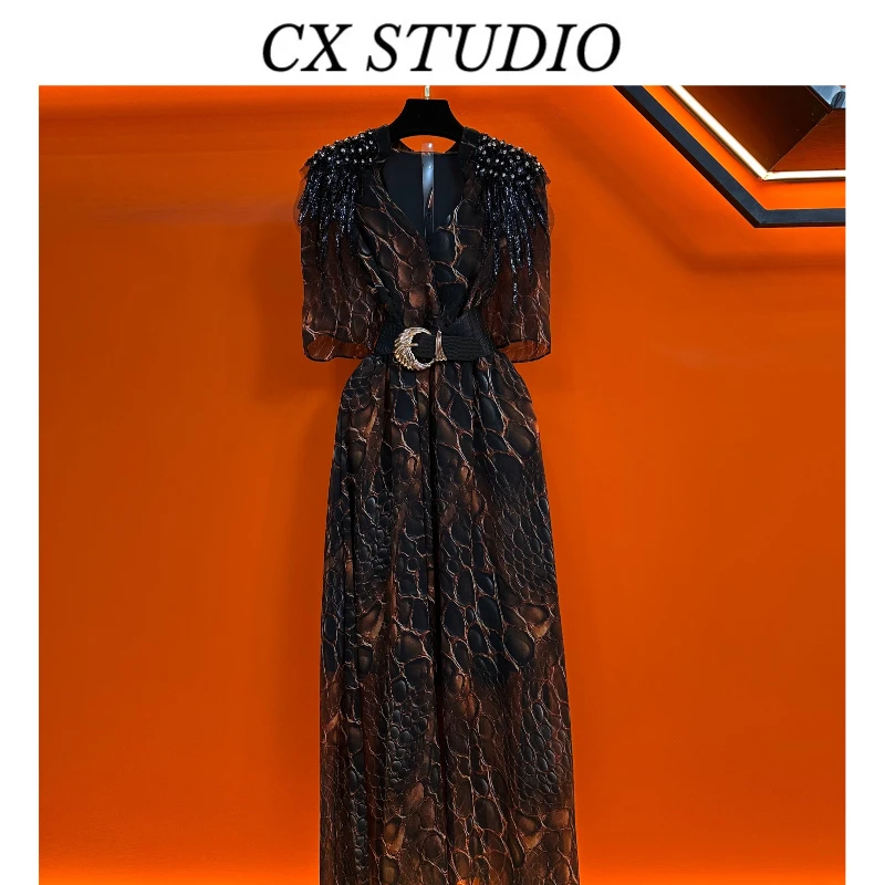 YC编码82 经典收腰轻奢时尚春夏季连衣裙 TG709