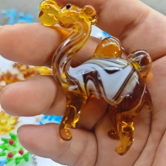 图***朵琉璃手工艺品图图