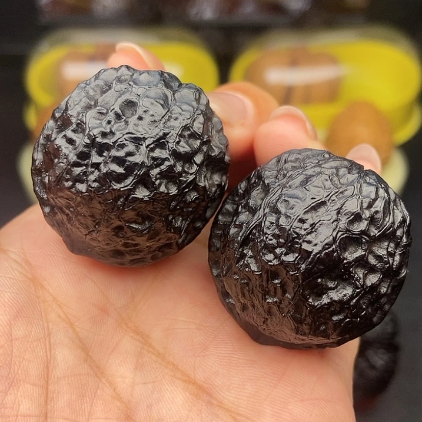 【闪购商品】文玩核桃把件37尺地闷蛇皮元宝