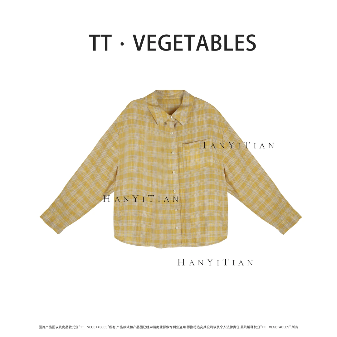 秋收  春季显瘦宽松时尚设计感长衬衫519633