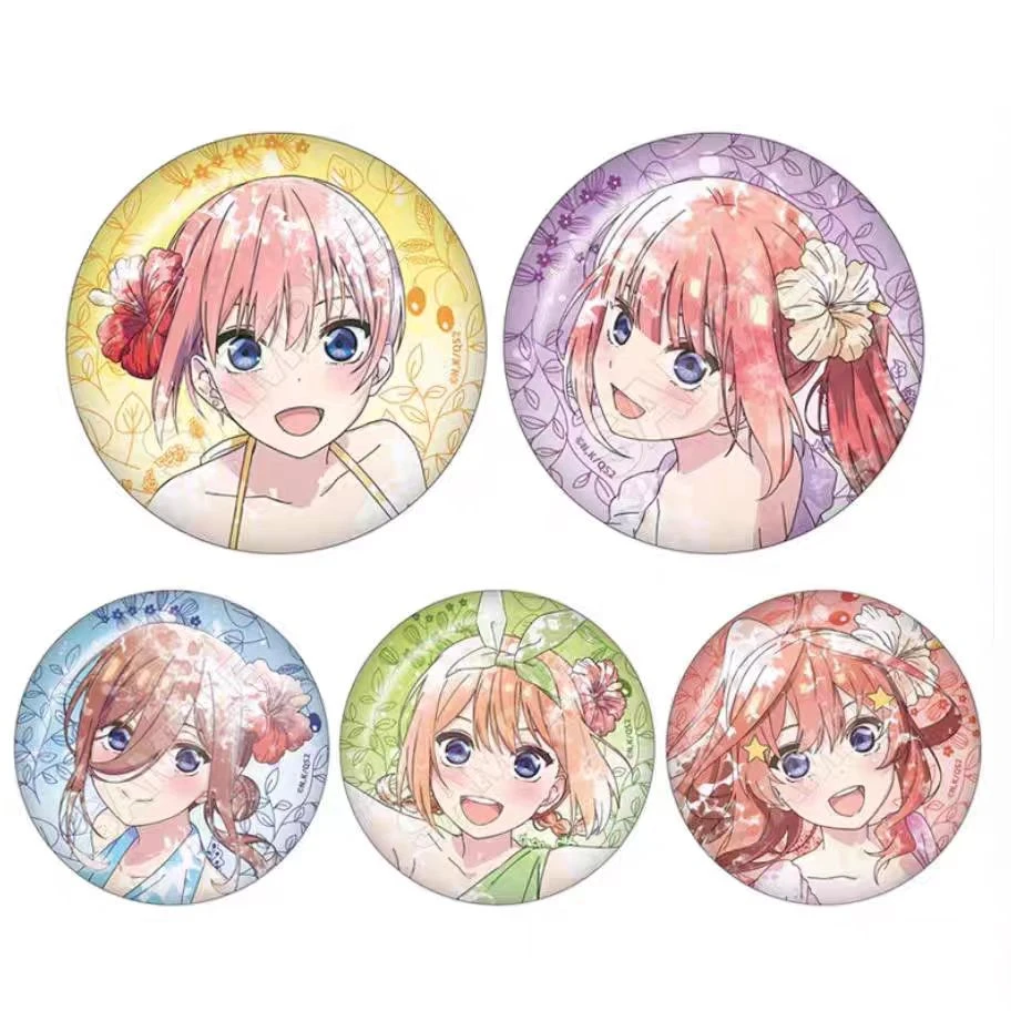 蜜蜂【拆袋】日谷-五等分的花嫁-常服印花长裙徽章吧唧盲盒（代拆）