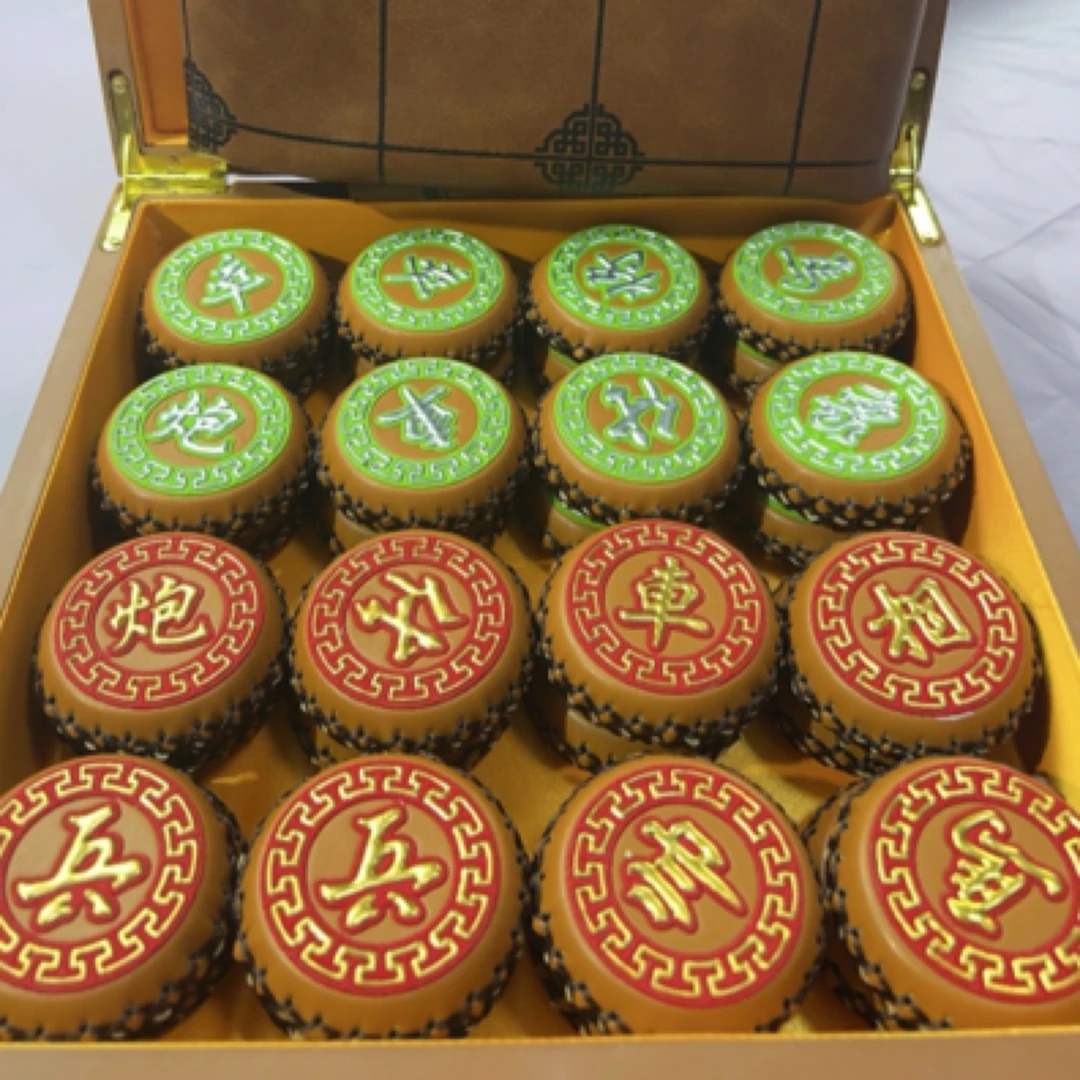 【匠心微光】大号手工皮象棋