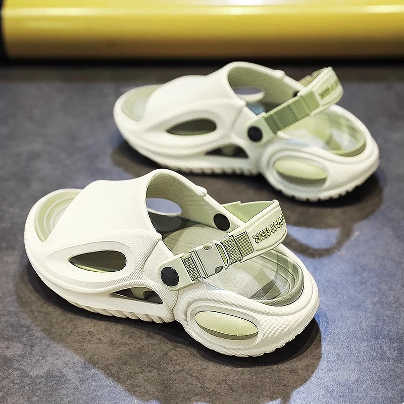 凉鞋男士夏季外穿青年踩屎感运动开车两用户外二合一大码沙滩拖鞋