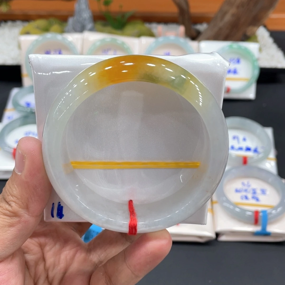 未镶嵌手镯翡翠缅甸翡翠