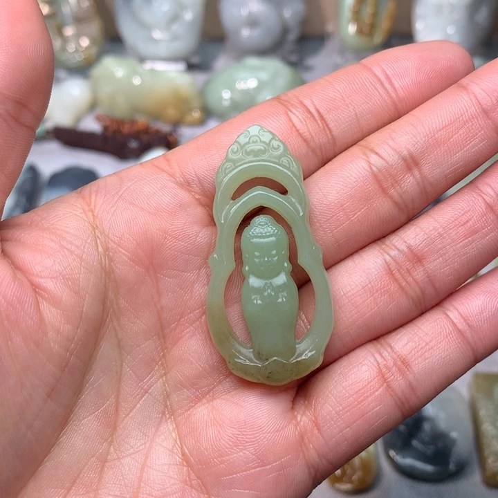 和田玉挂件未镶嵌