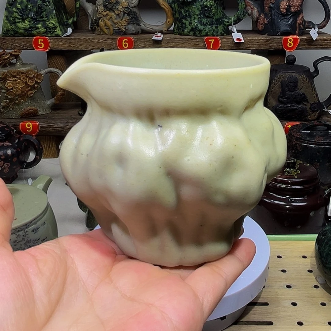 石材冰碛玉公道杯260c