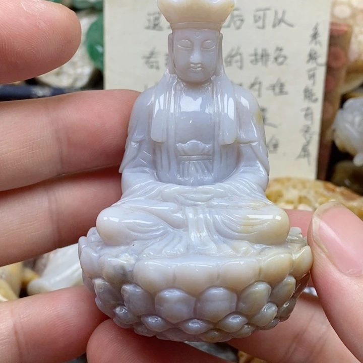 石英质玉未镶嵌颈饰一***！