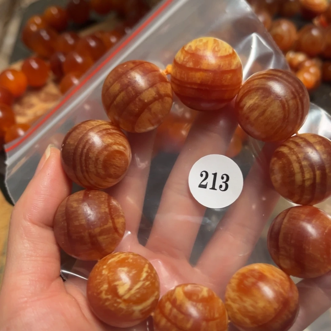 酷***狼松木（琥珀木）手串/手链213号2.5规格