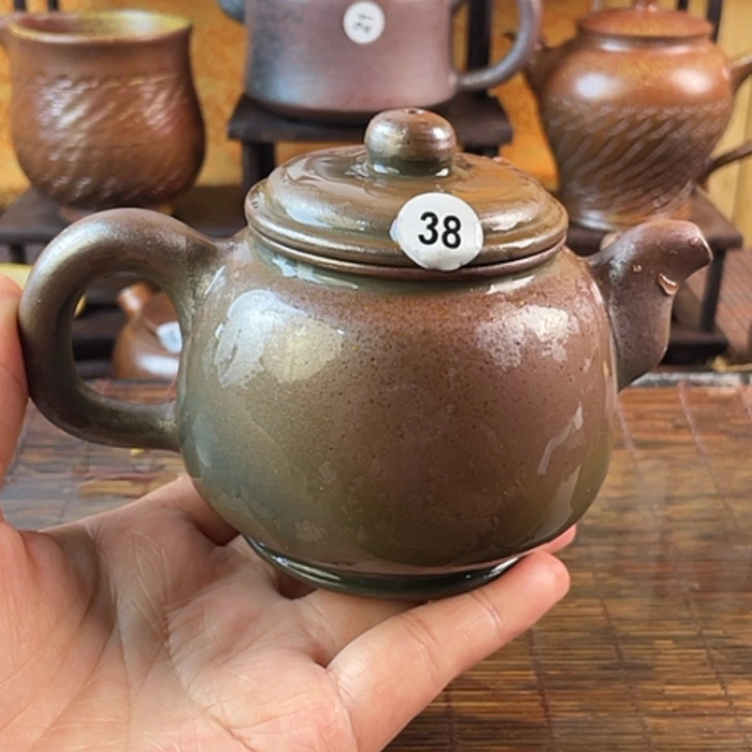 【闪购商品】柴烧茶壶240毫升左右瑕福利