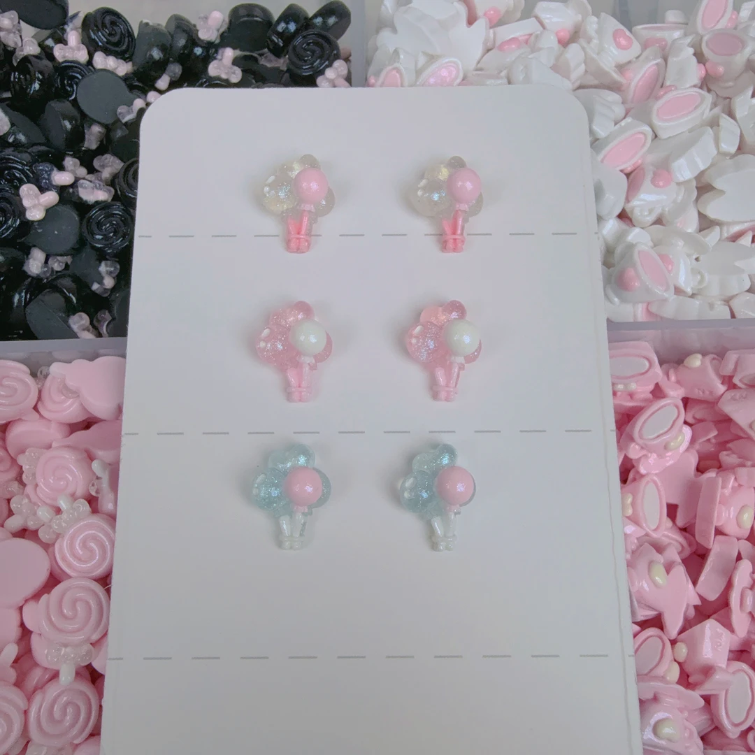 冰透款爆闪想念树脂配件