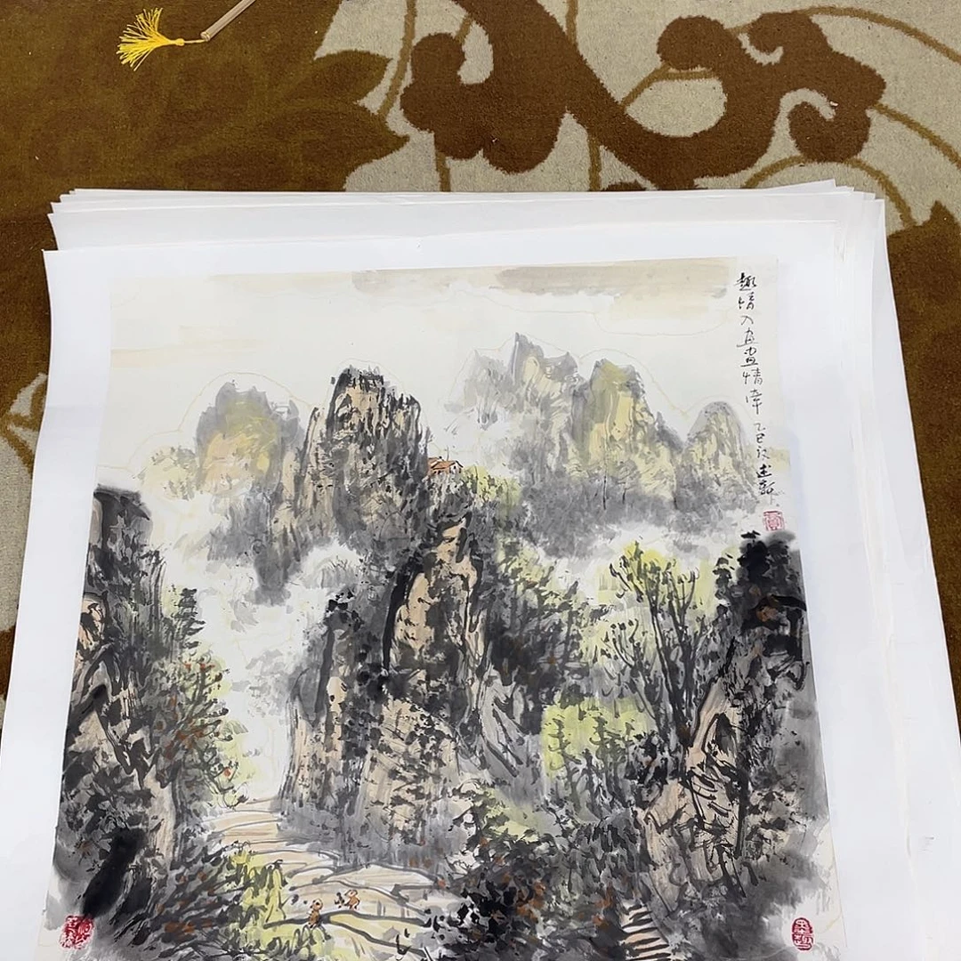 国画贾书轩立新主播