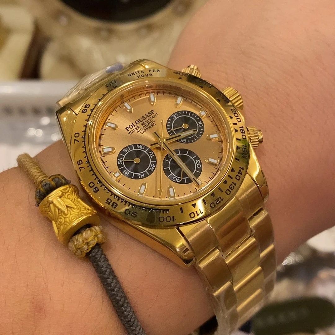 胶带保罗金迪全自动机械表