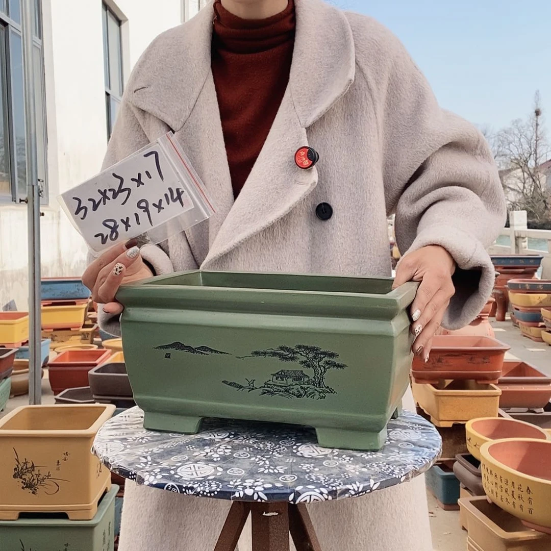 紫砂花盆紫砂花盆