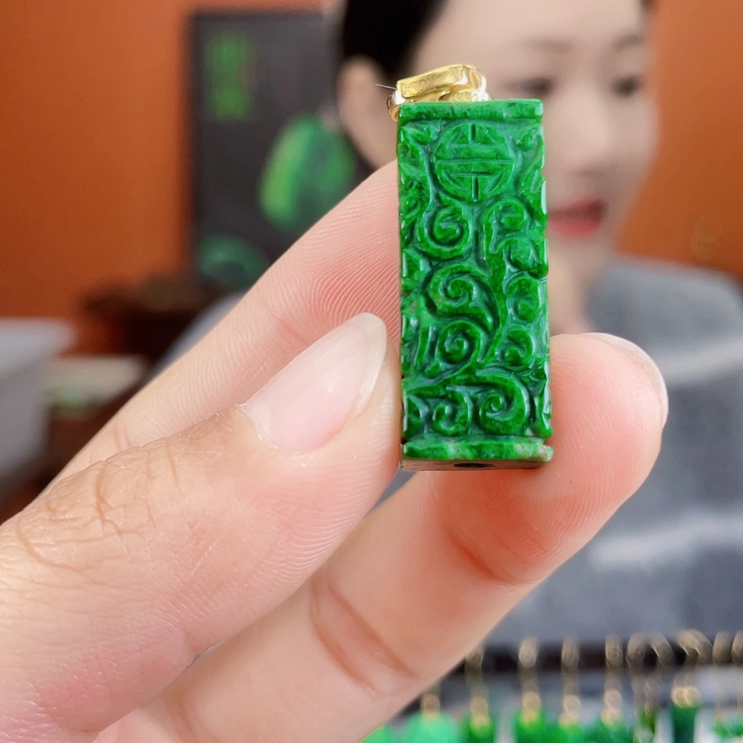 翡翠未镶嵌耳饰饰品